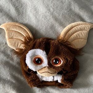 Brown Plush Gizmo-Inspired Kids Toy Hat - Soft Furry Ear Beanie